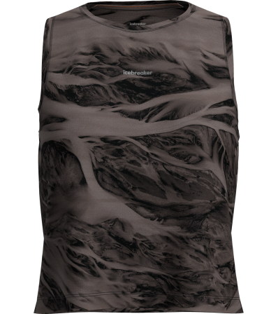 Icebreaker 125 Cool-Lite Merino Blend Speed Tank Motion AOP W's