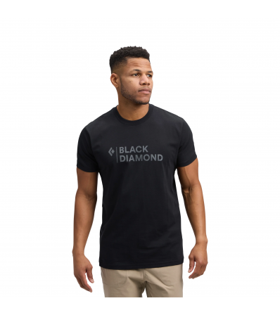 Black Diamond Mini Stacked SS Tee M's