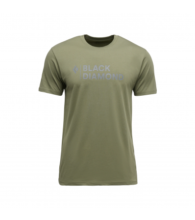 Black Diamond Mini Stacked SS Tee M's