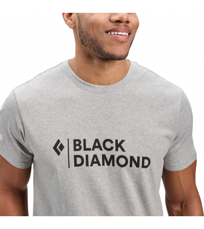 Black Diamond Mini Stacked SS Tee M's