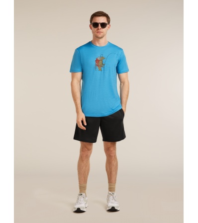 Icebreaker Merino 150 Tech Lite SS Tee Bear Catch M's