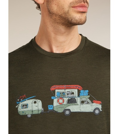 Icebreaker Merino 150 Tech Lite SS Tee Transportage M's