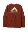 Patagonia Long Sleeve Driftways Organic T-Shirt M's